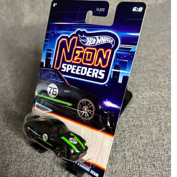 Hot Wheels Neon Speeders Porsche 934 Turbo RSR - Picture 2 of 3